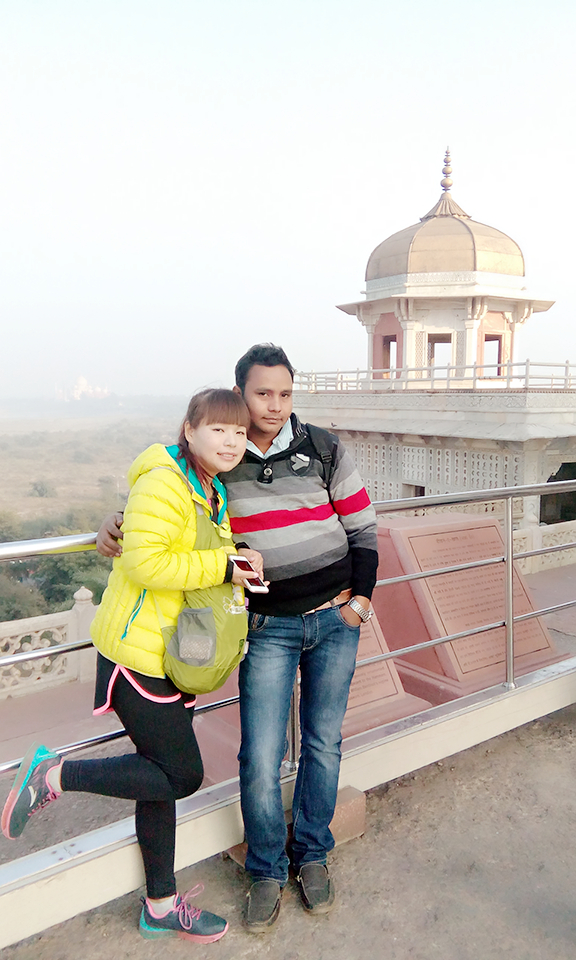 tell me about your culture and stay with me in Agra India